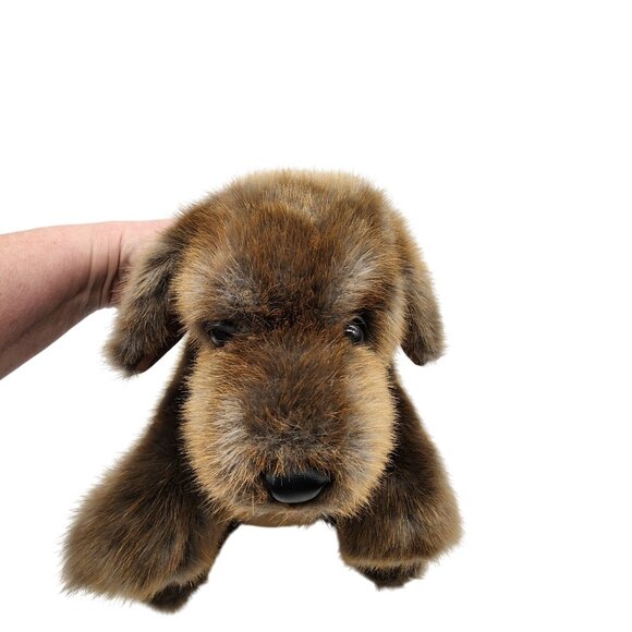 Folkmanis Sitting Dog Hand Puppet, Brown very well made - Picture 2 of 7